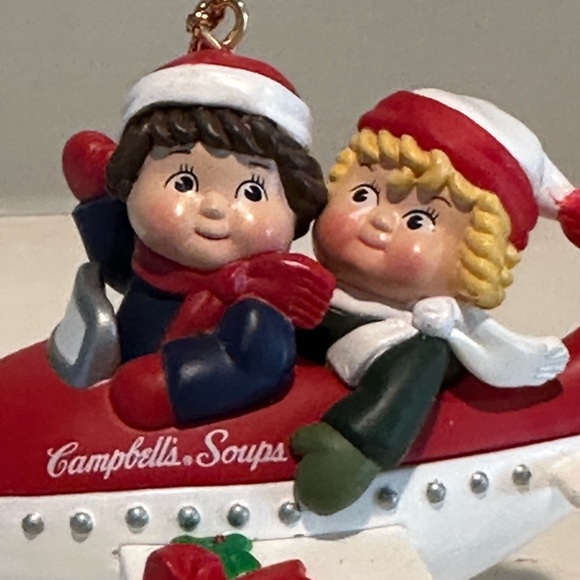 Vintage Campbell’s Soup airplane ornament - Picture 5 of 13